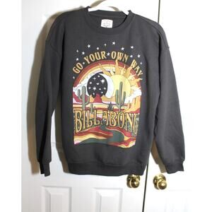 Billabong 'Go Your Own Way' Graphic Sweatshirt sz S
